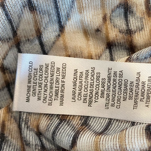 Full Circle Trends *NWT leopard print top side cinched ties stylish trendsetter - Picture 5 of 7